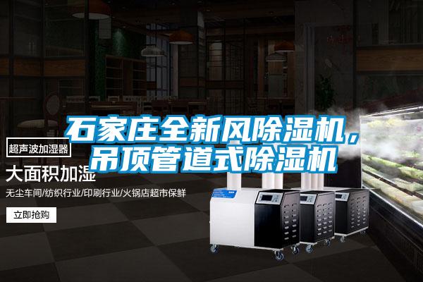 石家莊全新風(fēng)除濕機(jī)，吊頂管道式除濕機(jī)