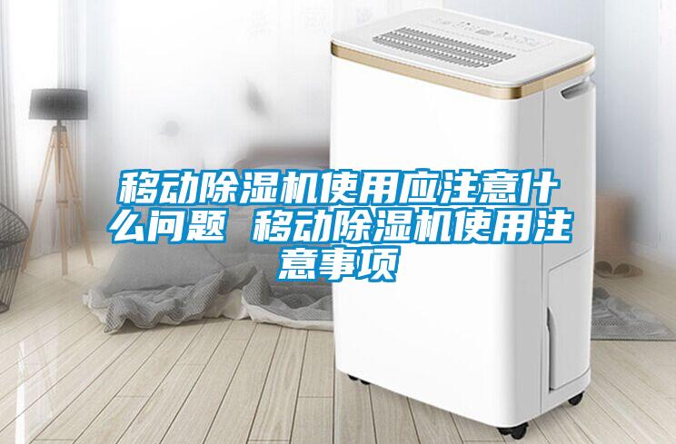 移動除濕機使用應(yīng)注意什么問題 移動除濕機使用注意事項