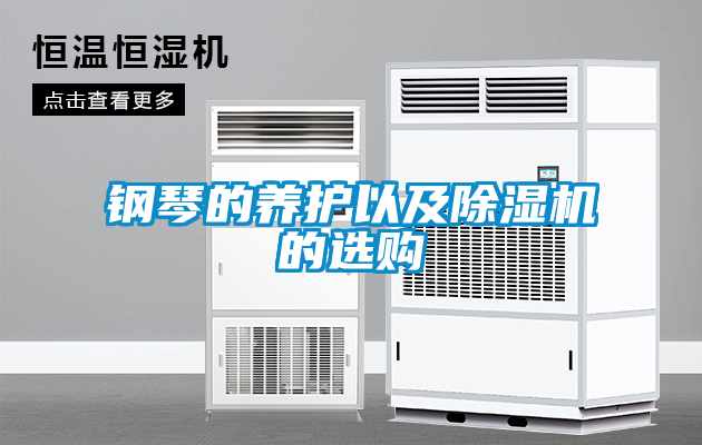鋼琴的養(yǎng)護以及除濕機的選購