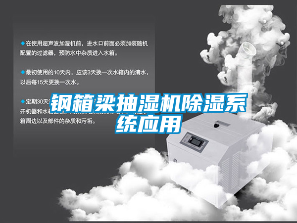 鋼箱梁抽濕機除濕系統(tǒng)應(yīng)用
