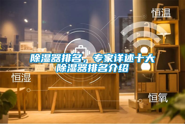 除濕器排名，專家詳述十大除濕器排名介紹