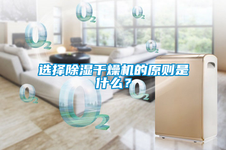 選擇除濕干燥機(jī)的原則是什么？