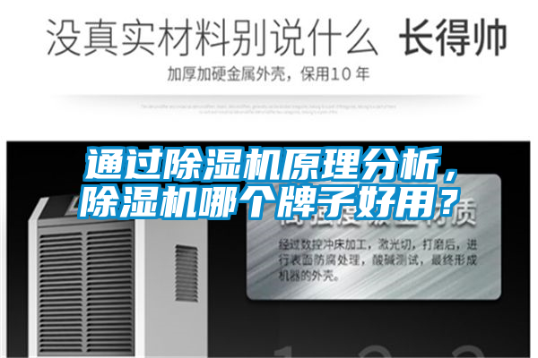 通過除濕機原理分析，除濕機哪個牌子好用？