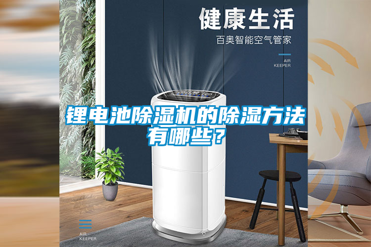 鋰電池除濕機(jī)的除濕方法有哪些？