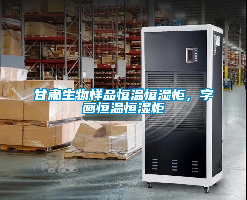 甘肅生物樣品恒溫恒濕柜，字畫恒溫恒濕柜